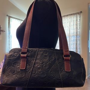 Black Fossil bag purse